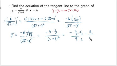 <b>The slope of</b> a <b>curve</b> at a point is equal to <b>the slope of the tangent</b> <b>line</b> at that point. . Find the equation of the tangent line to the curve
